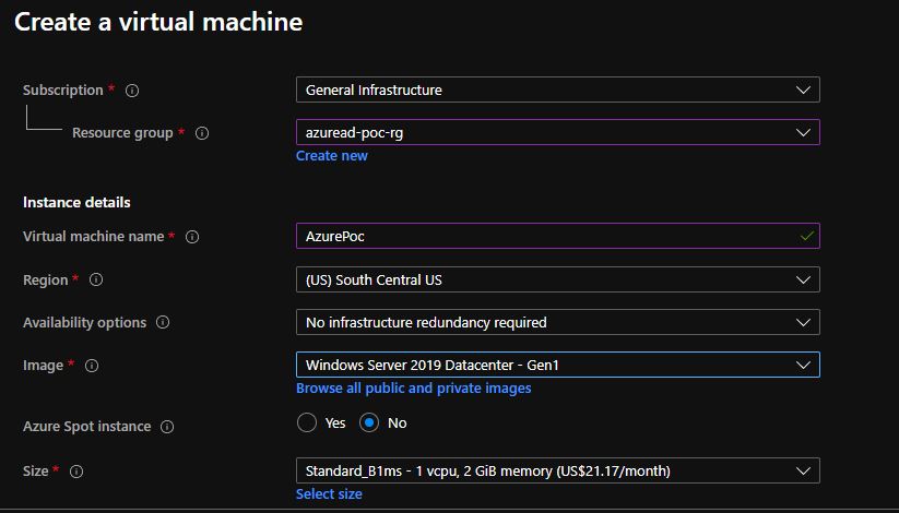 Generalizing Virtual Machines In Azure